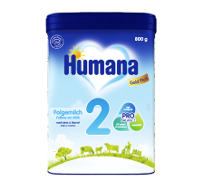 Sữa bột Humana Gold Plus 2 800g (6-24 tháng)