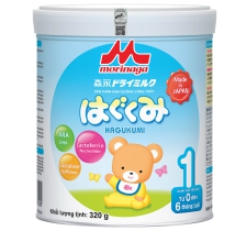 Sữa Morinaga Hagukumi số 1 320g (0 - 6 tháng)