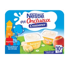 Sữa chua Nestle chuối táo (10 tháng) - lốc