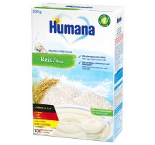 Bột ăn dặm Humana 200g Gạo sữa (4 tháng)