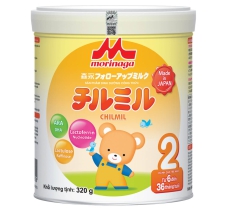 Sữa Morinaga Chimil số 2 320g (6 - 36 tháng)