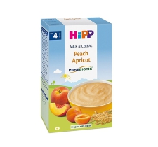 Bột ăn dặm Hipp Peach Apricot (4 tháng) 250g