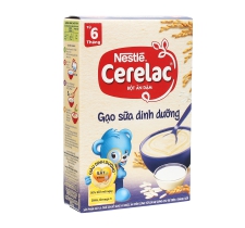 Bột ăn dặm Nestle gạo sữa dinh dưỡng 200g (6 tháng)