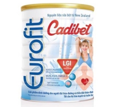 Sữa bột Eurofit Cadibet  900g (dành cho người đái tháo đường)