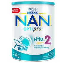 Sữa Nan Optipro HMO 2 400g (6 - 12 tháng)