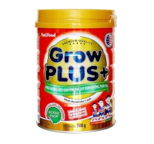 Sữa bột Grow Plus đỏ Nutifood 900g (từ 1 tuổi trở lên)