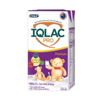Sữa bột pha sẵn IQlac Pro biếng ăn Premium 110ml (từ 1 tuổi) - thùng