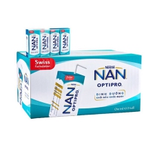 Sữa Nước Nestle Nan Optipro (185ml/ Hộp) - thùng