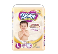 Tã dán Bobby Extra Soft Dry L 58 miếng