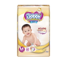 Tã quần Bobby Extra Soft Dry M 64 miếng