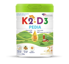 Sữa bột K2-D3 PEDIA Step 2+ (1-10 tuổi) 900g
