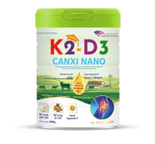 Sữa bột K2-D3 CANXI NANO 900g