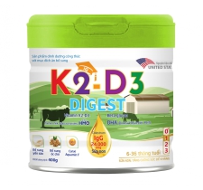 Sữa bột K2-D3 DIGEST Step 1+ (6-36 tháng) 400g