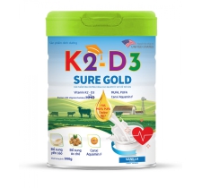 Sữa bột K2-D3 SURE GOLD 900g