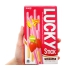 Bánh que Meiji Lucky Stick phủ kem hương dâu hộp 45g