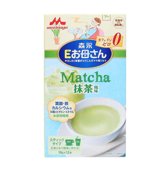 Sữa bà bầu Morinaga vị trà xanh 216g