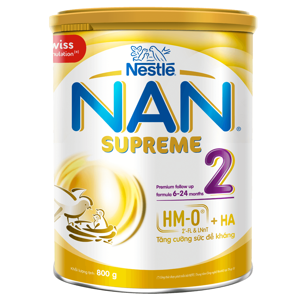 Sữa Nan Supreme HMO số 2 800g (6-24 tháng)