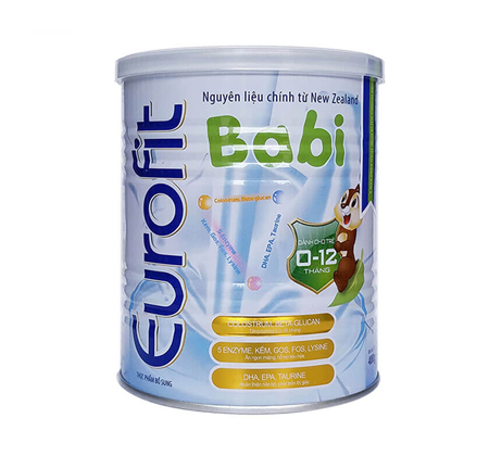 Sữa bột eurofit Babi 400g (0-12 tháng)