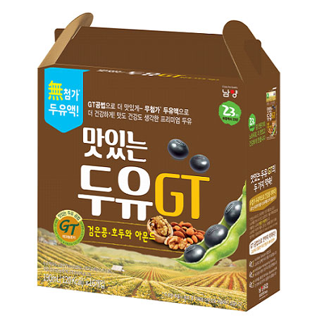 Sữa đậu nành đen, óc chó và hạnh nhân Namyang GT - 16 hộp/xách (hộp)