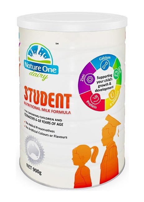 Sữa bột dinh dưỡng Nature One Student 900g 
