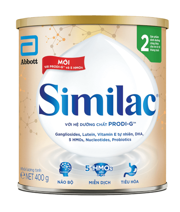 Sữa Similac HMO IQ Plus số 2 400g (6 - 12 tháng)